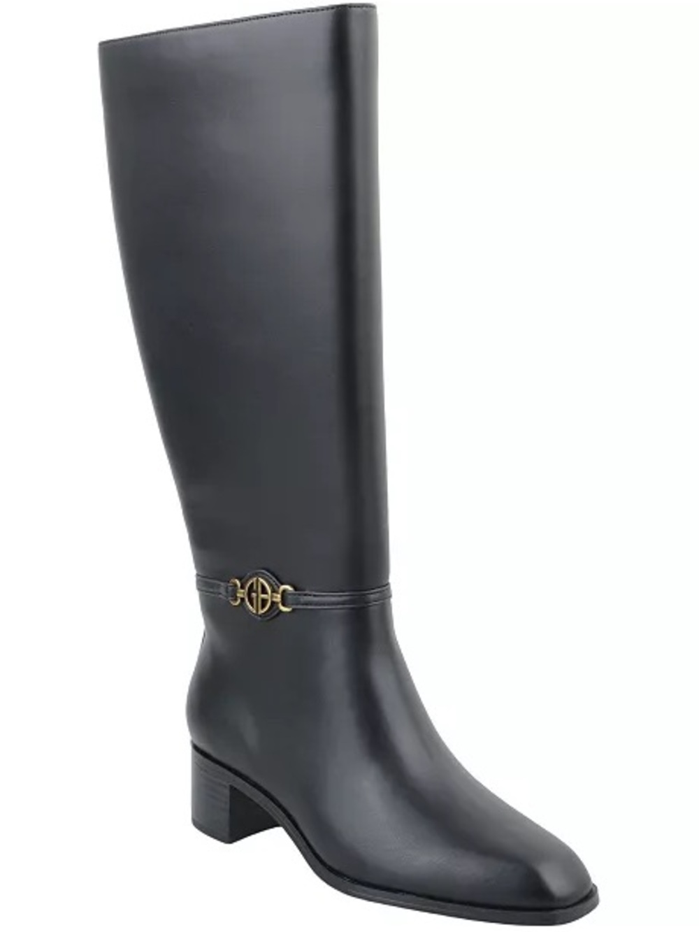 ♥️♥️ Giani Bernini Women's Shayyla Block Heel Knee High Boots - Black Beauty 9M